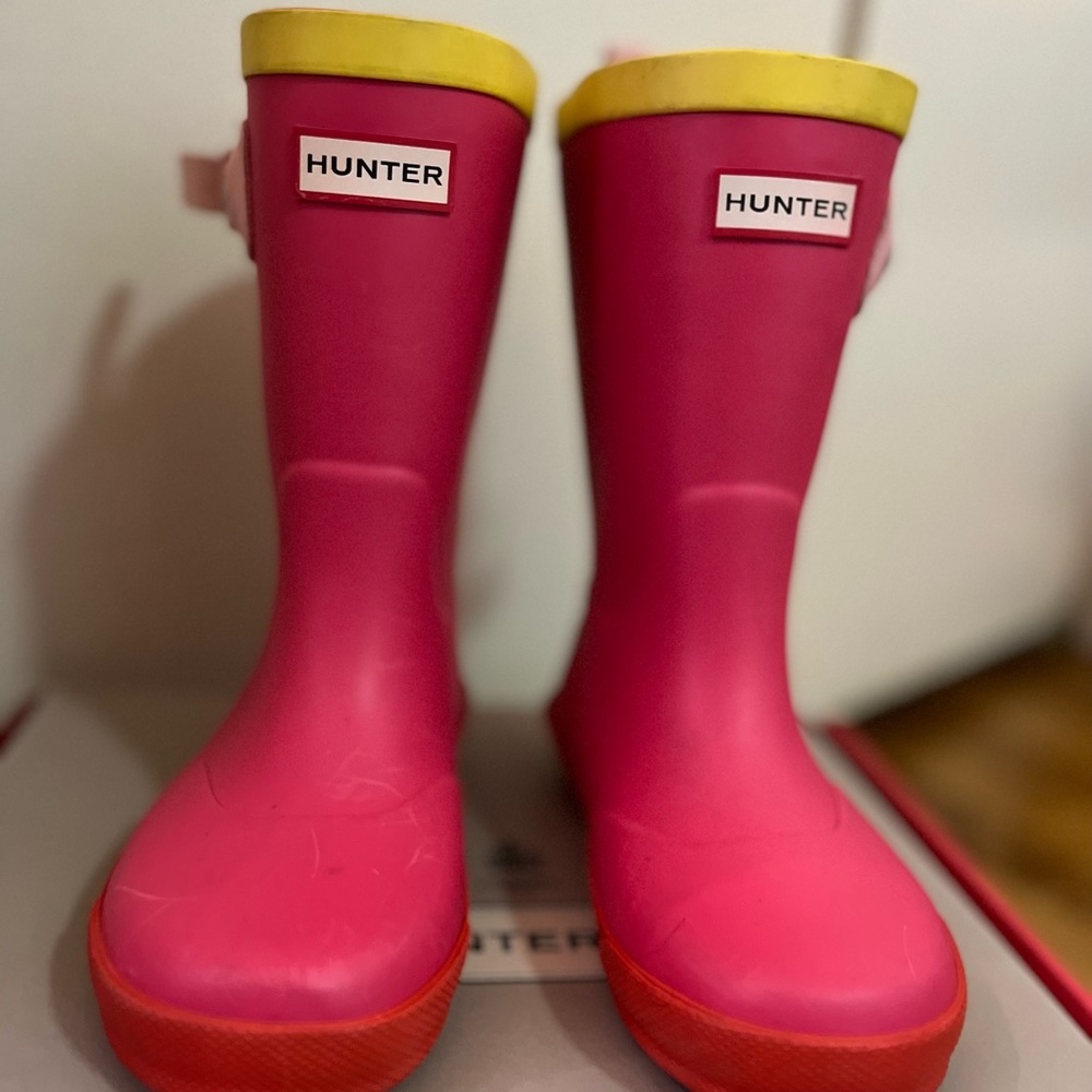 Little Kids Hunter Rain Boots - US 11B/12G
